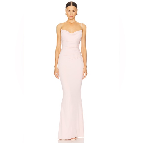 Katie May Surreal Dress in Blush